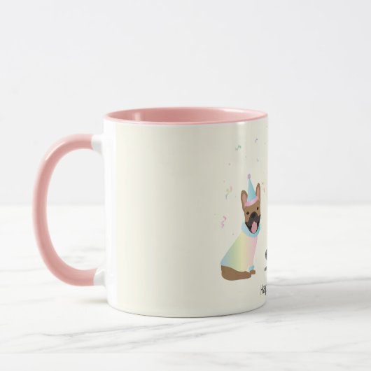 Mug Joyeux Bulldogs français (Gauche)