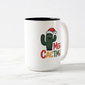 Mug Joyeux Cact Noël (Devant droit)
