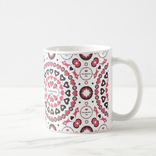 Mug Joyeux cadeau de la fête des grands-parents (Droite)