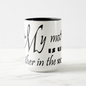 Mug Joyeux cadeau de la fête des mères (Centre)