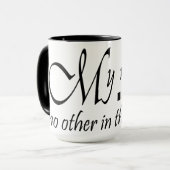 Mug Joyeux cadeau de la fête des mères (Devant gauche)
