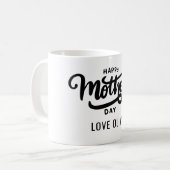 Mug Joyeux cadeau de la fête des mères (Devant gauche)
