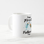 Mug Joyeux cadeau de la fête des Premiers Pères (Devant gauche)