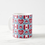 Mug Joyeux cadeau de la fête du Canada (Devant gauche)