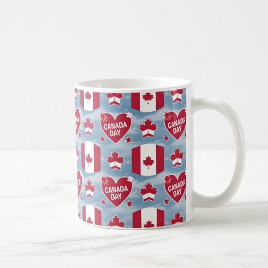 Mug Joyeux cadeau de la fête du Canada (Droite)