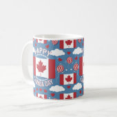 Mug Joyeux cadeau de la fête du Canada (Devant gauche)