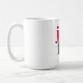 Mug Joyeux cadeau de Noël coloré moderne (Gauche)
