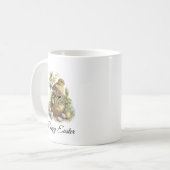 Mug Joyeux cadeau de Pâques pour son mignon oeuf lapin (Devant gauche)