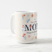 Mug Joyeux café de la Fête des mères (Devant gauche)