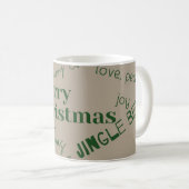 Mug Joyeux café de Noël (Devant droit)
