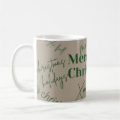 Mug Joyeux café de Noël (Gauche)