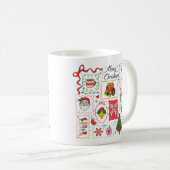 Mug Joyeux café de Noël | Festive (Devant droit)