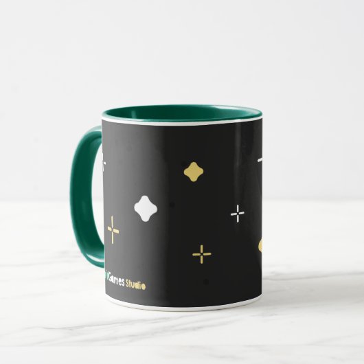Mug Joyeux café ! - DroidGames Studio (Devant gauche)