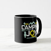 Mug Joyeux Camping, Joyeux moments (Devant droit)