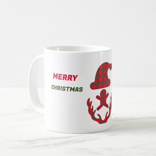 Mug Joyeux canapé moderne Noël (Devant gauche)