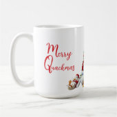 Mug Joyeux Canard Noël (Gauche)