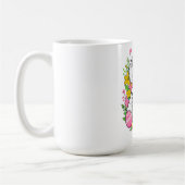 Mug Joyeux caniche de Pâques (Gauche)