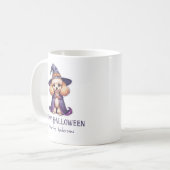 Mug Joyeux caniche Halloween (Devant gauche)