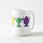 Mug Joyeux caractère d'unité (Devant droit)