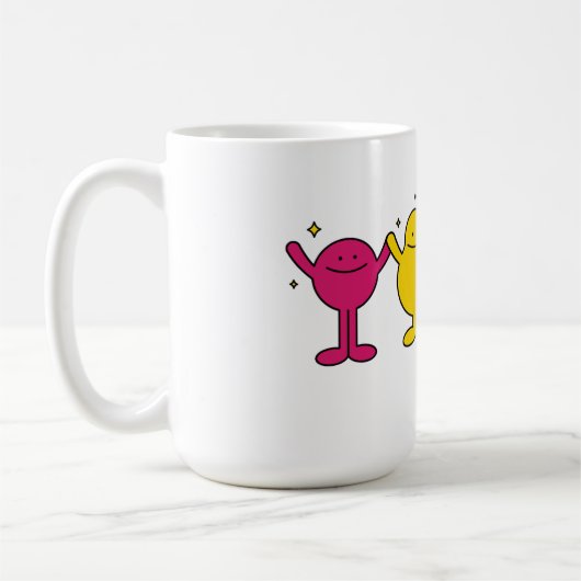 Mug Joyeux caractère d'unité (Gauche)