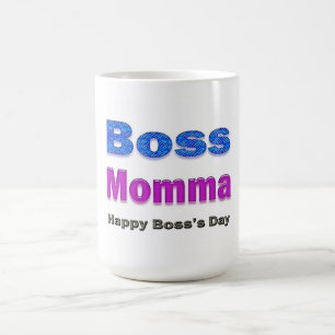 Mug Joyeux chef du jour de Boss maman