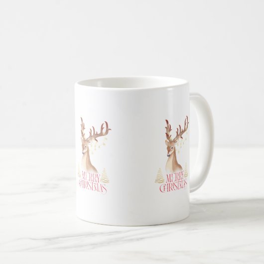 Mug joyeux chemise de noël (Devant droit)