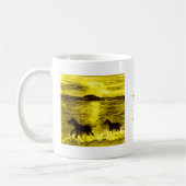 Mug Joyeux Chevaux Golden Seaside Custom (Gauche)