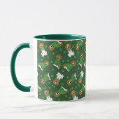 Mug Joyeux chien Beagle Jour de la Saint Patrick (Gauche)