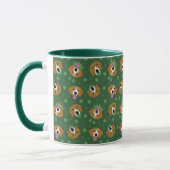 Mug Joyeux chien Beagle Jour de la Saint Patrick (Gauche)