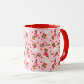 Mug Joyeux Chiens Beagles de la fête des Valentines (Devant droit)