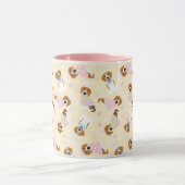 Mug Joyeux Chiens Beagles de Pâques (Centre)