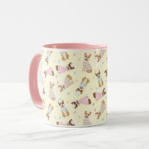 Mug Joyeux Chiens de Corgi gallois Pembroke de Pâques