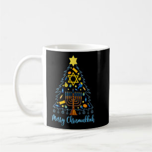 Mug Joyeux Chrismukkah Arbre de Noël Juif Joyeux Hanu