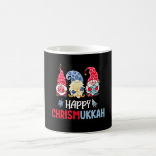 Mug Joyeux Chrismukkah Gnomes Hanukkah Joyeux Noël