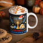 Mug Joyeux Chrismukkah Holiday Hanoukka Pajama Family<br><div class="desc">Cette tenue joyeuse de Christmukkah est le cadeau parfait pour les juifs,  les femmes,  les enfants,  pour Hanoukka. Idéal pour Noël juif laid Tee à porter à côté de votre Ornement Chanukah,  Décorations,  Chaussettes,  Bougies et Menorah pendant les vacances d'hiver!</div>