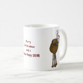 Mug Joyeux Christmoose ! (Devant droit)