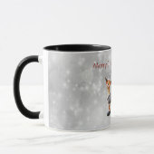 Mug Joyeux Christmoose portant un casquette (Gauche)