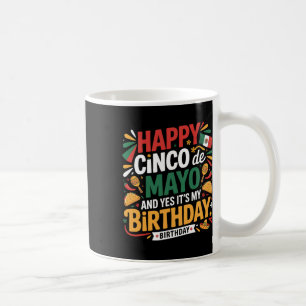 Mug Joyeux Cinco De Mayo Anniversaire Tacos Enfants Ho