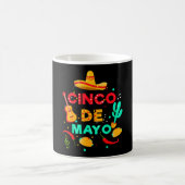 Mug Joyeux cinco de mayo, faisons la fête, hommes de f (Centre)