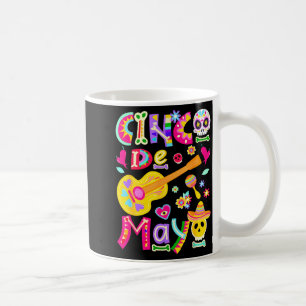 Mug Joyeux cinco de mayo mexicain chapeau guitareJoyeu