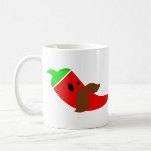 Mug joyeux cinq mai moustache poivre drôle