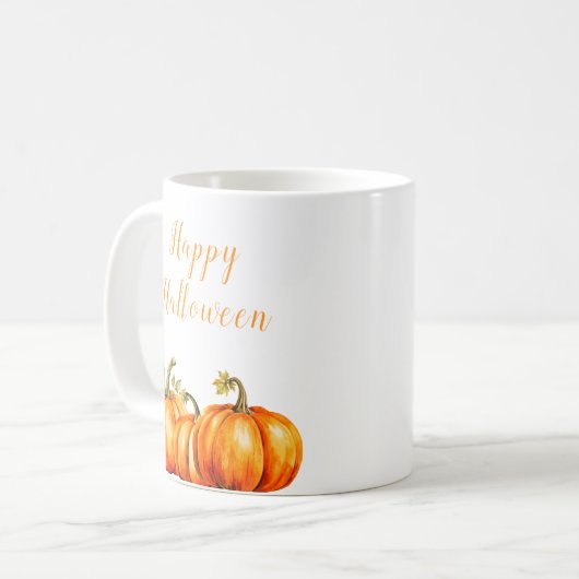 Mug Joyeux Citrouilles d'Halloween (Devant gauche)