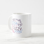 Mug Joyeux Coca Chaud D'Hiver Et Chaussettes Fuzzy (Devant gauche)