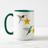 Mug Joyeux colibris de Noël (Gauche)