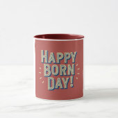 Mug Joyeux Conception du Jour du Né (Centre)