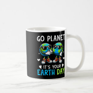 Mug Joyeux Cool Jour des terres La Terre Go Planet Vot