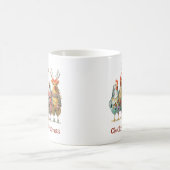 Mug Joyeux coup de poule de Noël (Centre)