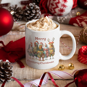 Mug Joyeux coup de poule de Noël