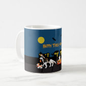 Mug Joyeux coup ou traitement ! (Devant gauche)