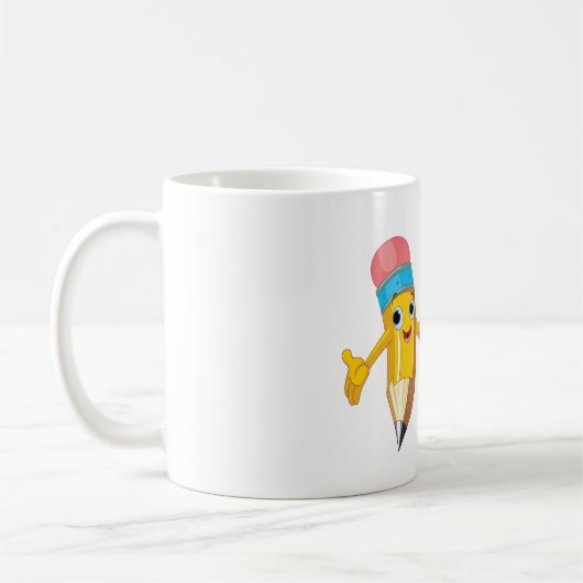Mug Joyeux crayons (Gauche)